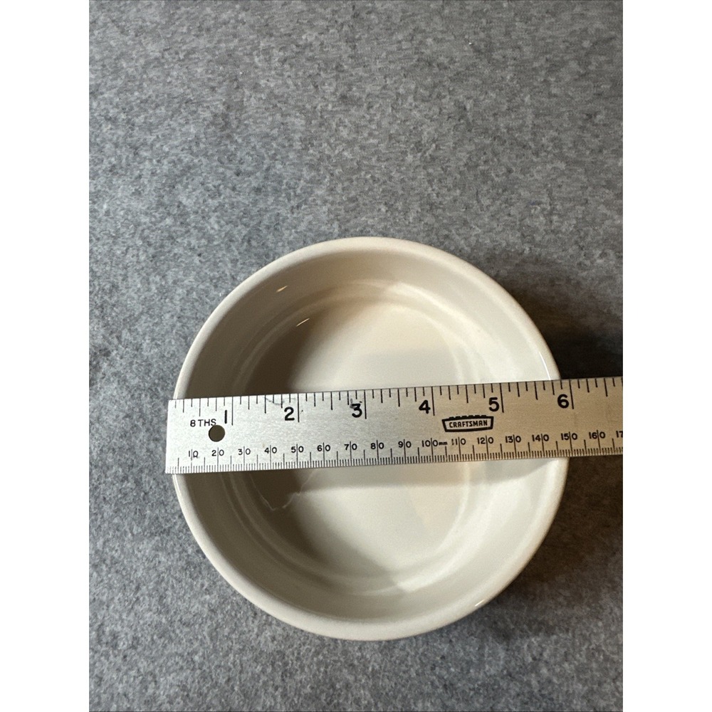 Longaberger Woven Traditions Classic Ivory 6" Soup Cereal Bowl USA - Picture 3 of 5